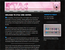 Tablet Screenshot of etac-airbrush.com